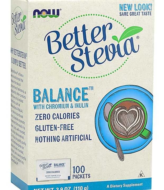 Better Stevia Balance with Chromium & Inulin - 100 packets