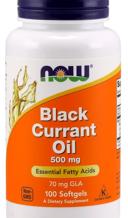 Black Currant Oil, 500mg - 100 softgels