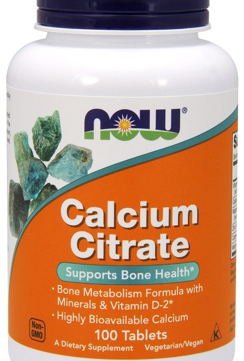Calcium Citrate with Minerals & Vitamin D-2 - 100 tablets
