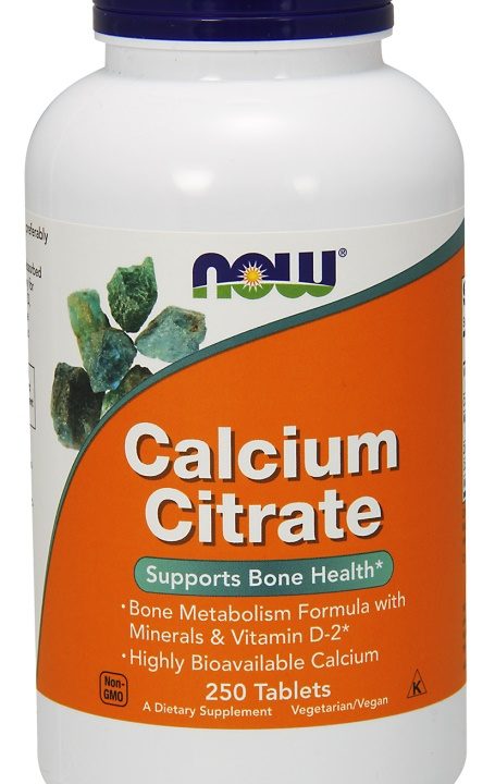 Calcium Citrate with Minerals & Vitamin D-2 - 250 tablets