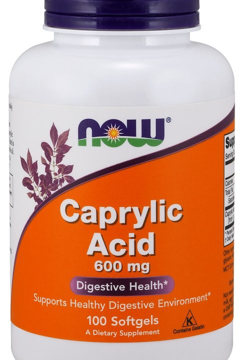 Caprylic Acid, 600mg - 100 softgels