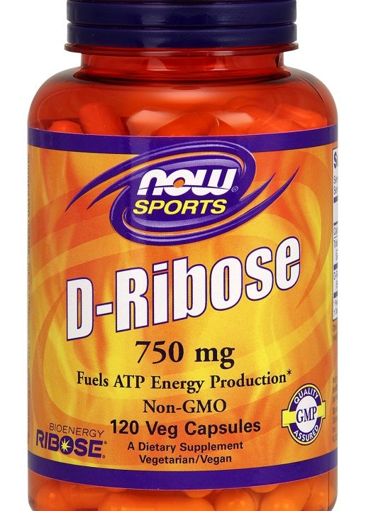 D-Ribose, 750mg - 120 vcaps