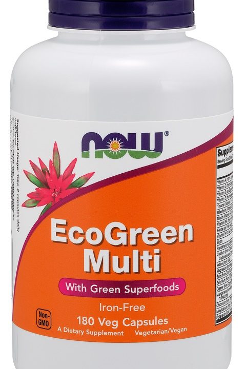 Green Multi, Iron Free - 180 vcaps
