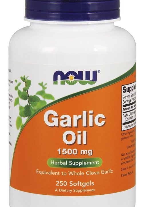 Garlic Oil, 1500mg - 250 softgels