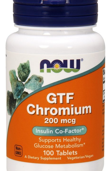 GTF Chromium, 200mcg - 100 tablets