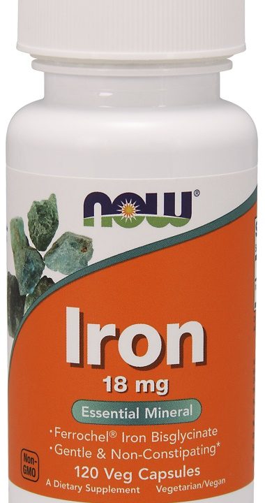 Iron, 18mg - 120 vcaps