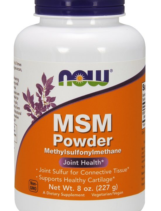 MSM Methylsulphonylmethane, Powder - 227 grams