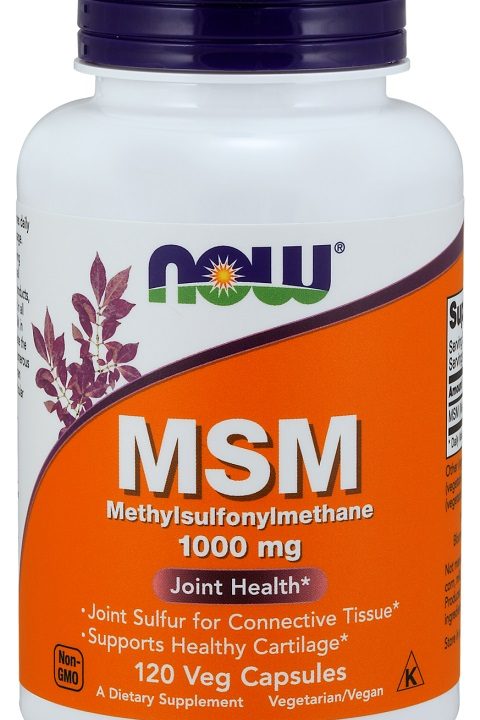 MSM Methylsulphonylmethane, 1000mg - 120 vcaps