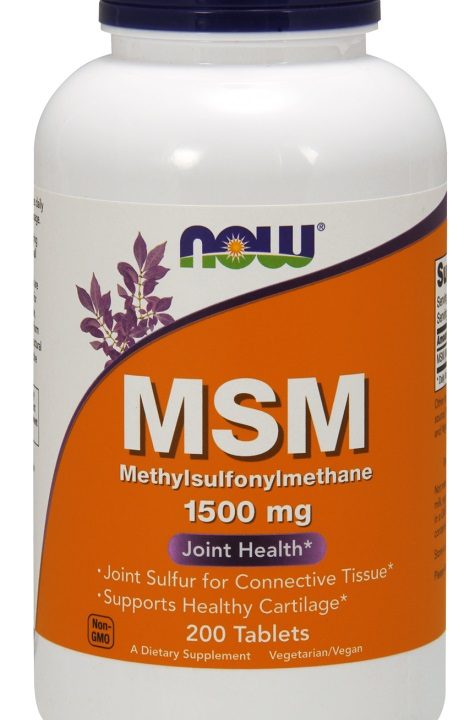 MSM Methylsulphonylmethane, 1500mg - 200 tablets