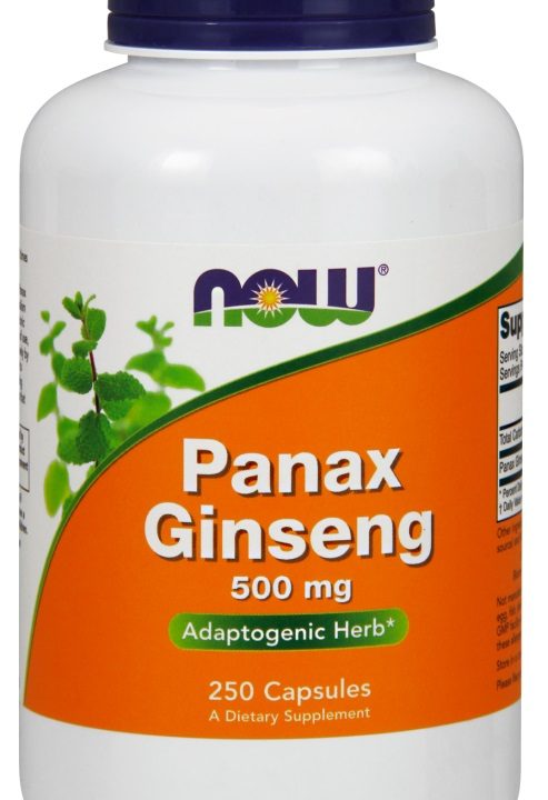 Panax Ginseng, 500mg - 250 caps