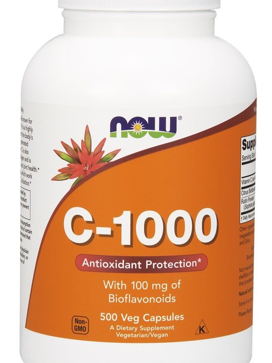 Vitamin C-1000 with 100mg Bioflavonoids - 500 vcaps