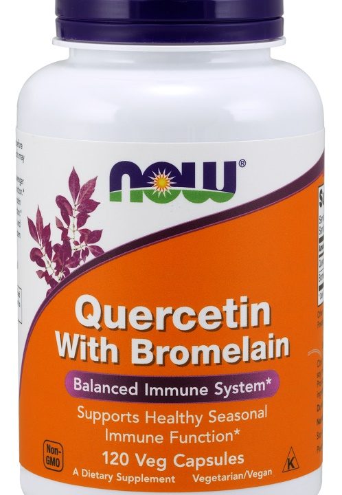 Quercetin with Bromelain - 120 vcaps