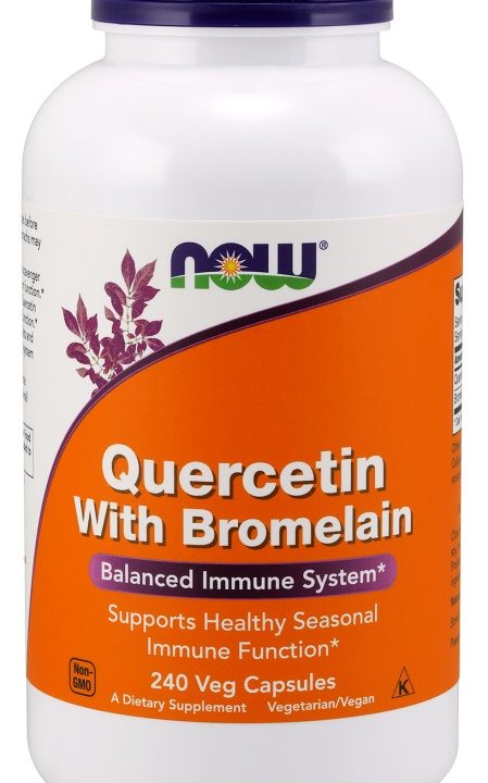 Quercetin with Bromelain - 240 vcaps