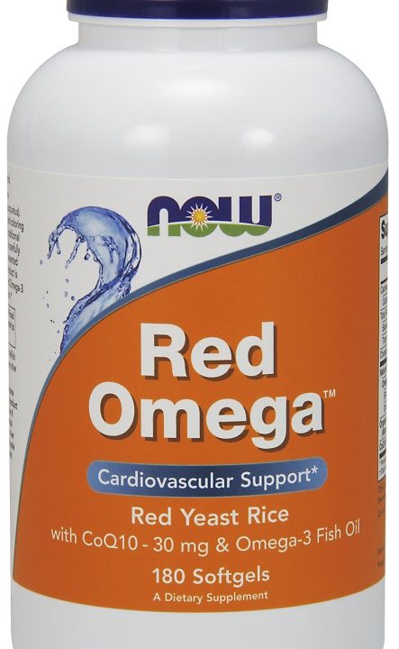 Red Omega (Red Yeast Rice) - 180 softgels