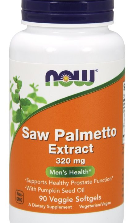Saw Palmetto Extract with Pumpkin Seed Oil, 320mg - 90 veggie softgels