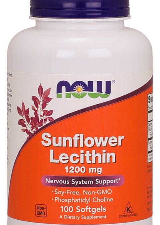 Sunflower Lecithin, 1200mg - 100 softgels