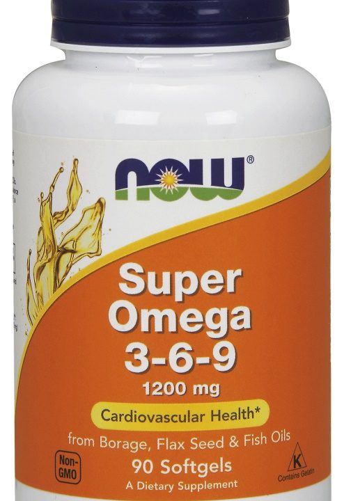 Super Omega 3-6-9, 1200mg - 90 softgels