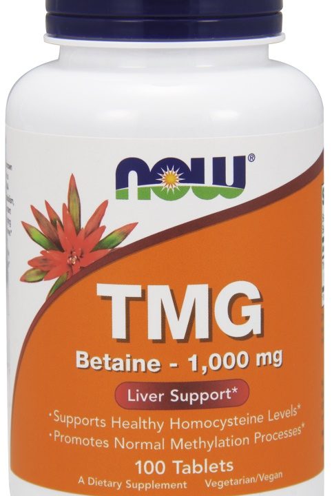 TMG (Trimethylglycine), 1000mg - 100 tablets