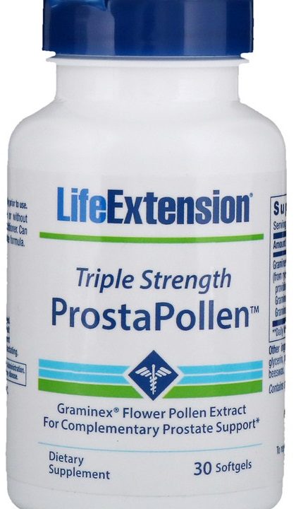 ProstaPollen Triple Strength - 30 softgels