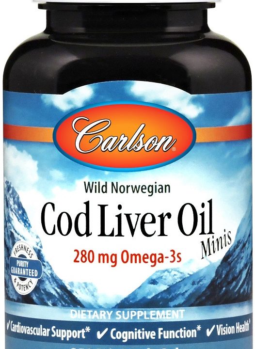 Cod Liver Oil Minis, 280mg - 250 mini softgels