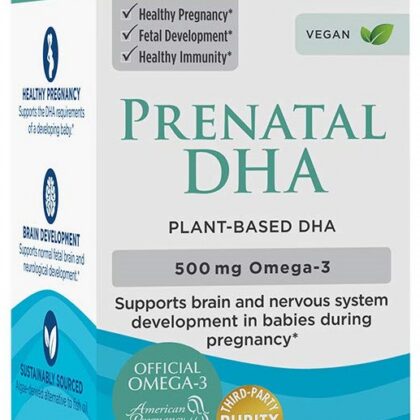 Prenatal DHA Vegan, 500mg - 60 softgels