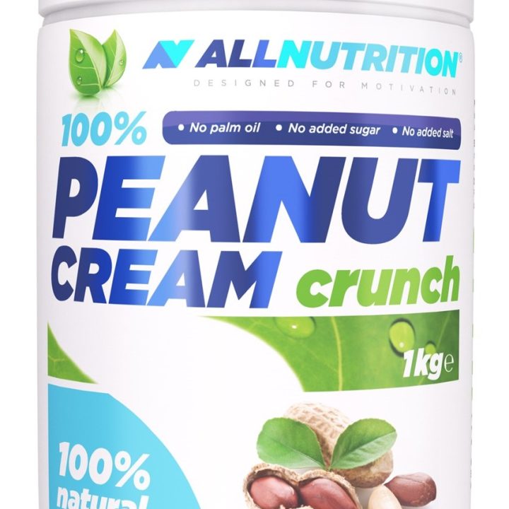 100% Peanut Cream, Crunch - 1000 grams