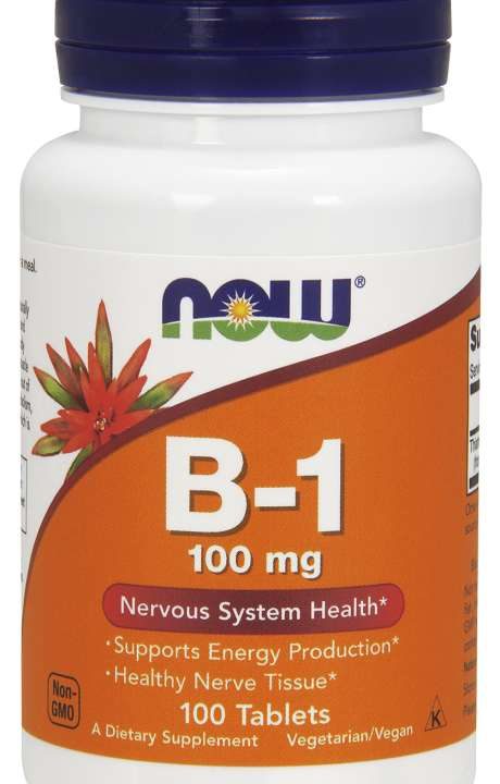 Vitamin B-1 Thiamine, 100mg - 100 tablets
