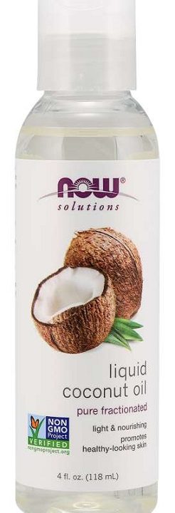 Coconut Oil, Liquid Pure Fractionated - 118 ml.
