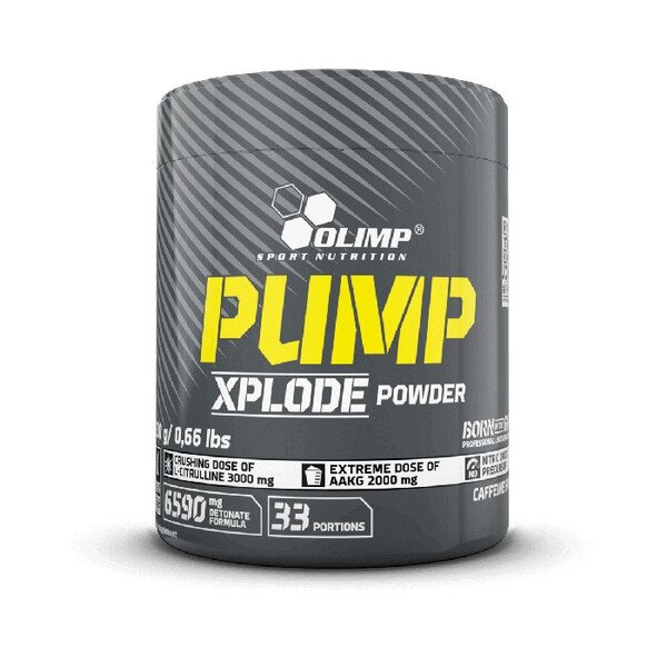 Pump Xplode Powder, Fruit Punch (EAN 5901330077692) - 300 grams
