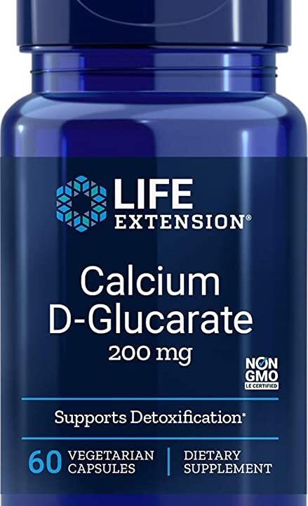 Calcium D-Glucarate, 200mg - 60 vcaps