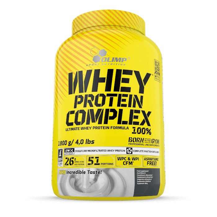 Whey Protein Complex 100%, Strawberry - 1800 grams