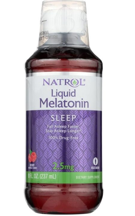 Liquid Melatonin, Berry - 237 ml.