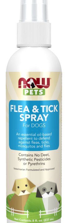 Pets, Flea & Tick Spray for Dogs - 237 ml.