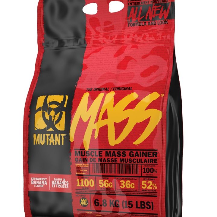 Mutant Mass, Strawberry Banana - 6800 grams
