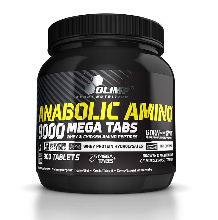 Anabolic Amino 9000, Mega Tabs - 300 tablets