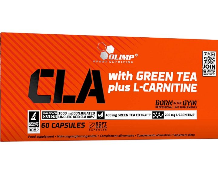 CLA with Green Tea plus L-Carnitine - 60 caps