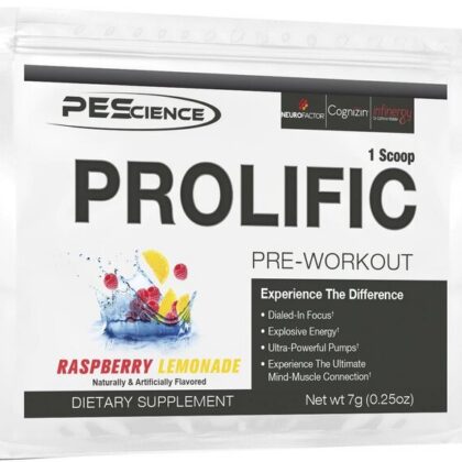 Prolific, Raspberry Lemonade - 7 grams (1 serving)