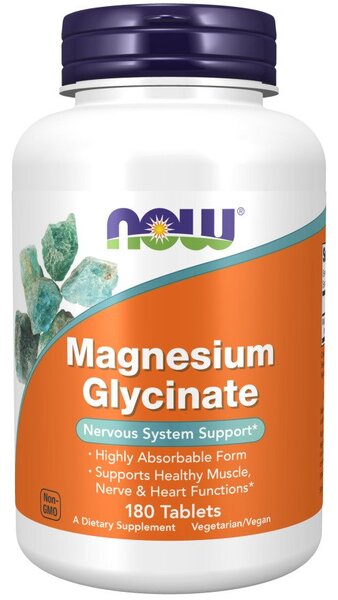 Magnesium Glycinate - 180 tablets