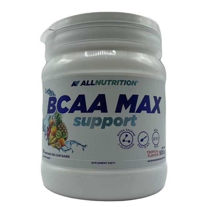 BCAA Max Support, Tropical - 500 grams