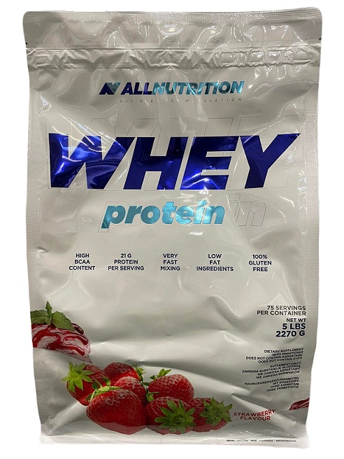 Whey Protein, Strawberry - 2270 grams
