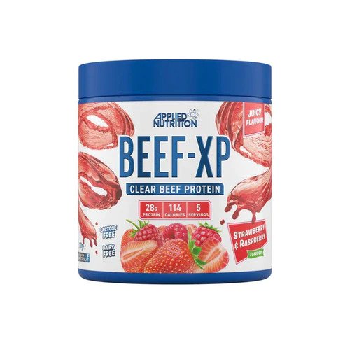 Beef-XP, Strawberry & Raspberry - 150 grams (5 servings)