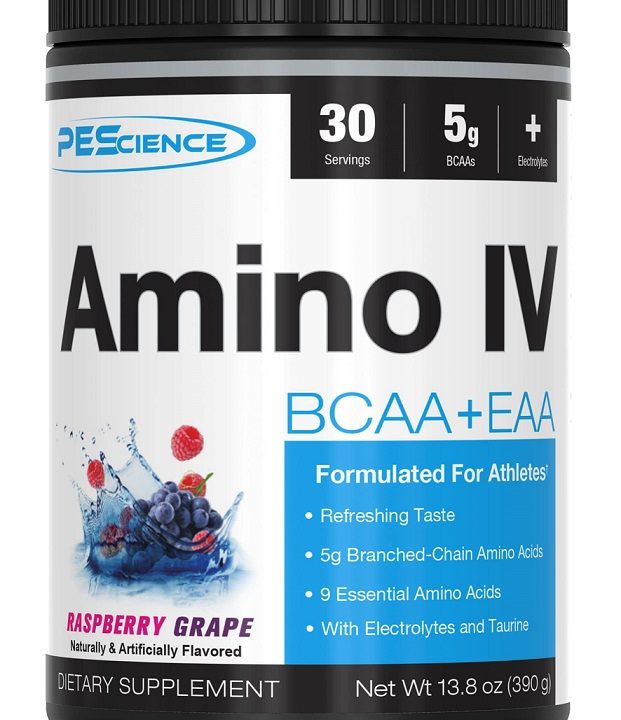 Amino IV, Raspberry Grape - 390 grams