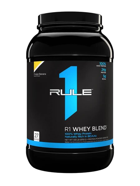 R1 Whey Blend, Frozen Banana - 878 grams