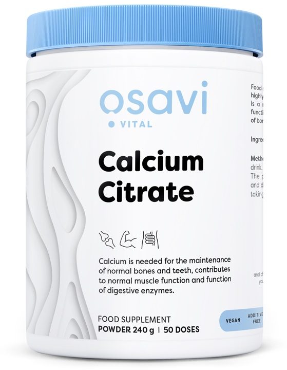 Calcium Citrate, Powder - 240 grams
