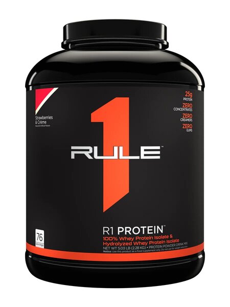 R1 Protein, Strawberries & Creme - 2280 grams