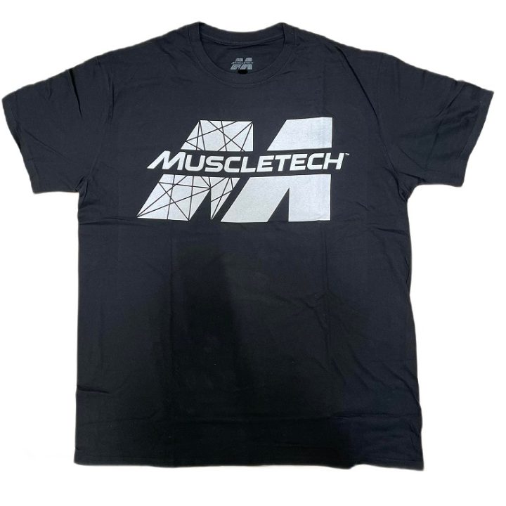 MuscleTech T-Shirt, Black - Large