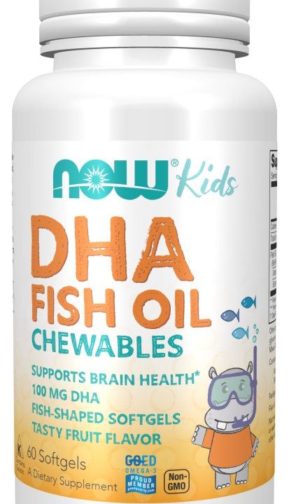 DHA Kids Fish Oil Chewables, 100mg - 60 softgels