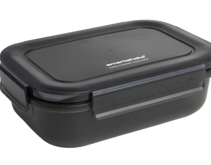 Food Storage Container, Black - 800 ml.