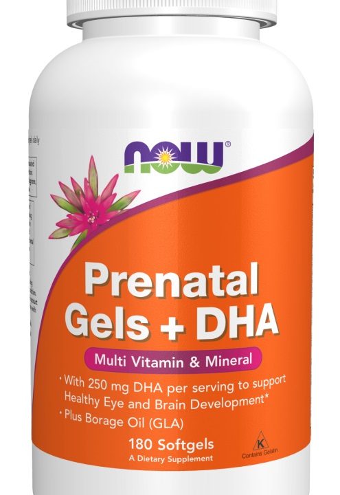 Prenatal Gels + DHA - 180 softgels
