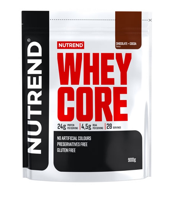 Whey Core, Chocolate + Cocoa - 900 grams